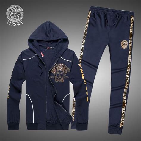 versace men clothes|men's versace jogging suit.